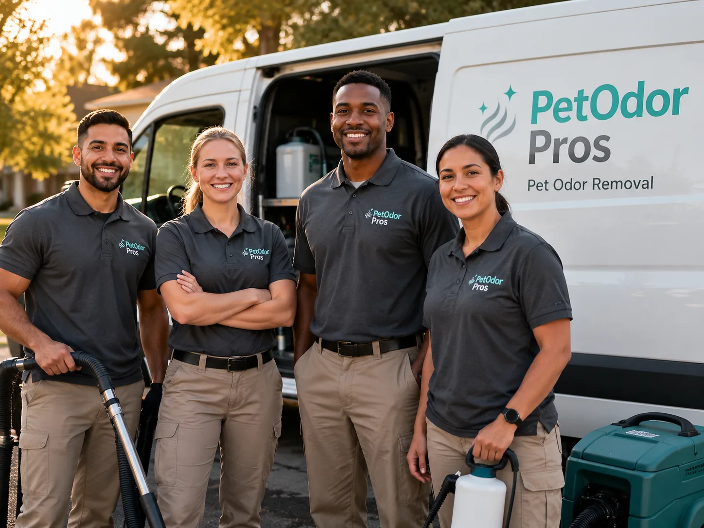 Pet Odor Removal team serving Belle Center, OH